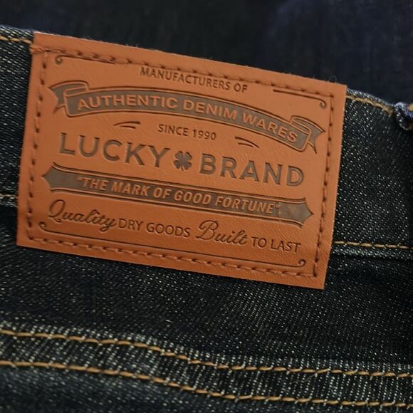 Lucky Brand Athletic Fit Straight Leg Denim Jeans, Color Barite, Size 40/32 NWT - Picture 9 of 12